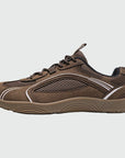 Dannto Aero N1 - men's and women's gray wide toe box barefoot shoes shown from the side