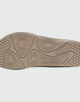 Dannto Aero N3 - men's khaki wide toe box barefoot shoes shown from the bottom