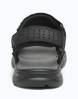 Dannto Trekport F5 - Men's Hiking Sandals black shown from the back