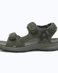 Dannto Trekport F5 - Men's Hiking Sandals green shown from the side