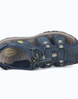 Dannto Trekport S3 - Men's Hiking Sandals blue shown from the top
