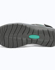 Dannto Trailport N2 - Women's Hiking Sandals gray shown from the bottom