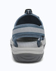 Dannto Trailport N3 - Women's Hiking Sandals blue shown from the back