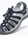 Dannto Trailport H3 - Women's Hiking Sandals navy blue shown from a three quarter view