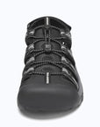 Dannto Trekport N2 - Men's Hiking Sandals black white shown from the front