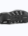 Dannto Trekport N2 - Men's Hiking Sandals black white shown from the top
