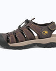 Dannto Trekport N2 - Men's Hiking Sandals dark brown shown from the side
