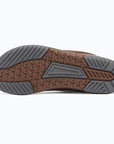 Dannto brown zero drop barefoot sneakers shown from the back