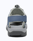 Dannto women's trailport H2 sandal blue shown from the back