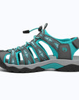 Dannto women's trailport H2 sandal dark gray shown from the side