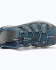 Dannto women's trailport H2 sandal navy blue shown from the top