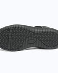 Dannto women's hiking sandals S2 black shown from the bottom