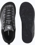Dannto Veld I - 3E wide toe box barefoot shoes gray shown from the top and bottom