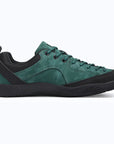 Dannto Veld I - 3E wide toe box barefoot shoes green shown from the inside