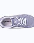 Gliss II - purple wide toe box barefoot shoes for women shown from the top