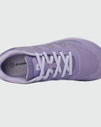 Gliss II - purple wide toe box barefoot shoes for women shown from the top