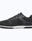 Gliss II Pro - black wide toe box barefoot shoes for women shown from the side