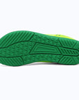 Gliss II Pro- green wide toe box barefoot shoes for women shown from the bottom