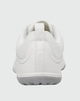 Gliss II Pro - white wide toe box barefoot shoes for women shown from the back