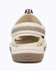 Dannto Trailport N3 - Women's hiking beige sandals shown from the back