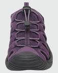 Dannto Trailport N3 - Women's hiking purple sandals shown from the front