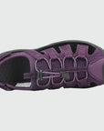 Dannto Trailport N3 - Women's hiking purple sandals shown from the top