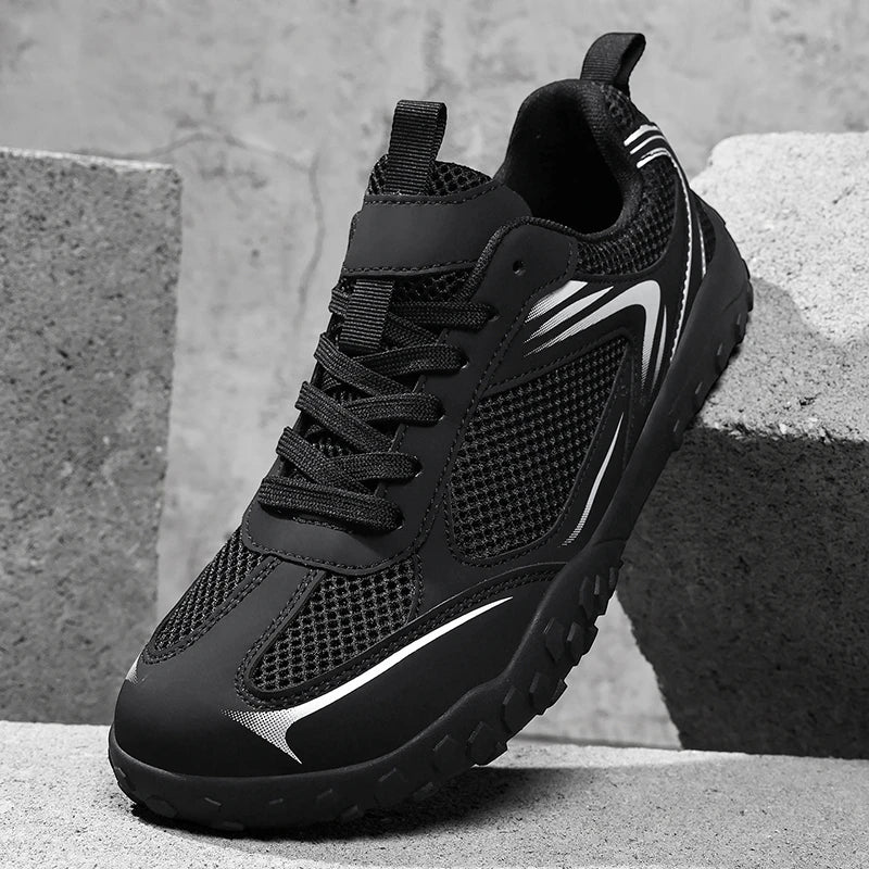 Wide-Toe Box Mesh Casual Shoes