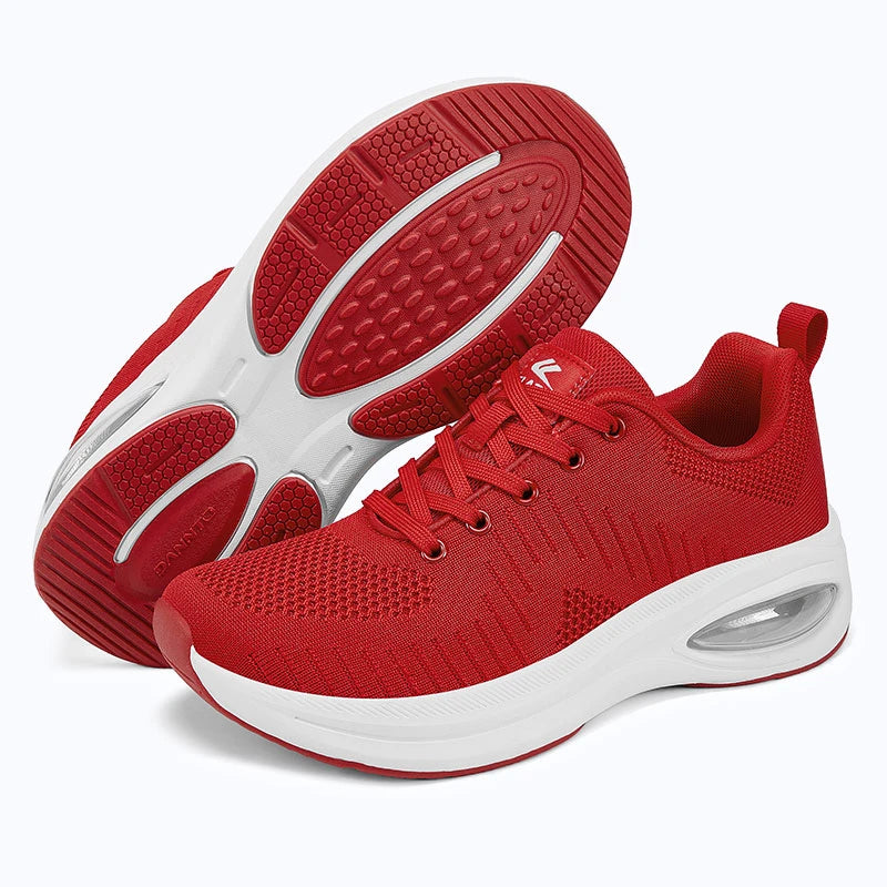 A1 Women’s Wide Toe Box Air Cushion Walking Sneakers