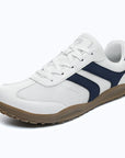 Dannto Frond - Non-Slip Zero Drop Barefoot Sneakers white shown from a three-quarter view