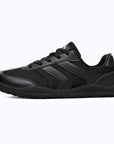 Dannto Frond - Non-Slip Zero Drop Barefoot Sneakers black shown from an outer side view