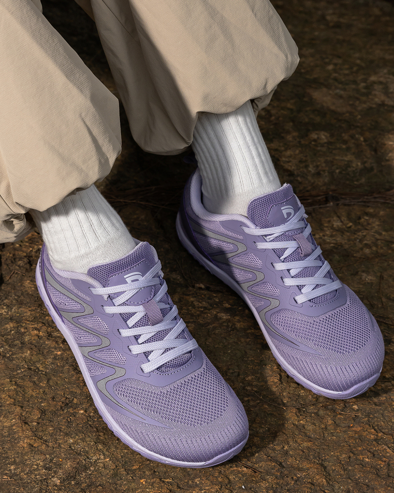 Women wide toe box barefoot shoes for natural walking comfort