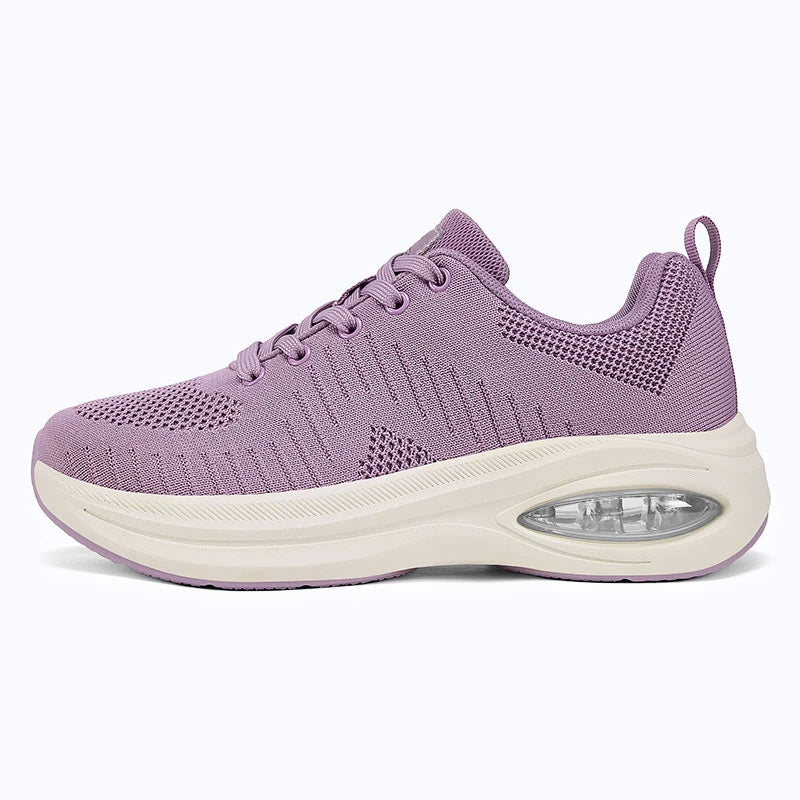 A1 Women’s Wide Toe Box Air Cushion Walking Sneakers