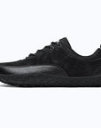 Dannto Aero N4 - 3E Wide Barefoot Shoes black shown from a side view
