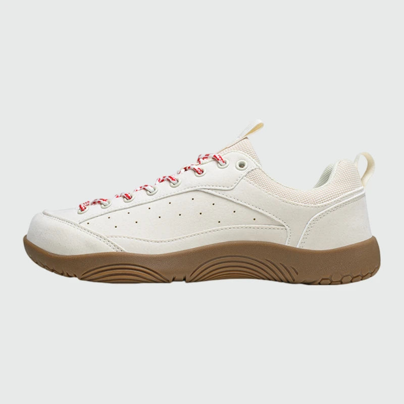 Aero N2 - white wide toe box barefoot for men women shown from the side