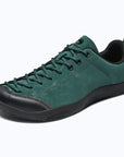 Dannto beige Veld III - Men's and Women's Lightweight Barefoot Shoes shown from a three quarter view