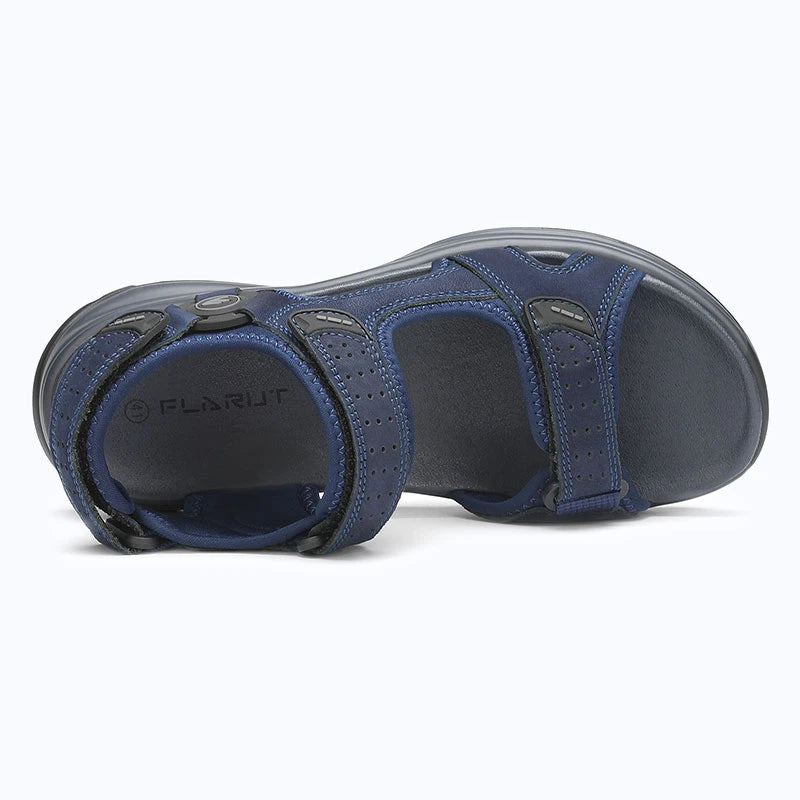 Dannto Trekport F5 - Men's Hiking Sandals blue shown from the top