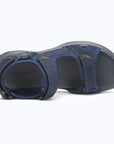 Dannto Trekport F5 - Men's Hiking Sandals blue shown from the top