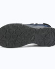 Dannto Trekport F5 - Men's Hiking Sandals blue shown from the bottom