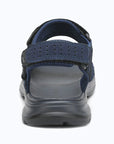 Dannto Trekport F5 - Men's Hiking Sandals blue shown from the back