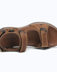 Dannto Trekport F5 - Men's Hiking Sandals brown shown from the top