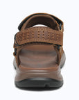 Dannto Trekport F5 - Men's Hiking Sandals brown shown from the back