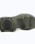 Dannto Trekport F5 - Men's Hiking Sandals green shown from the top