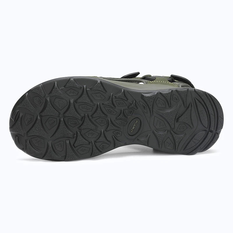 Dannto Trekport F5 - Men's Hiking Sandals green shown from the bottom