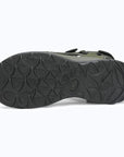 Dannto Trekport F5 - Men's Hiking Sandals green shown from the bottom