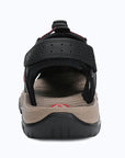 Dannto Trekport S3 - Men's Hiking Sandals black shown from the back