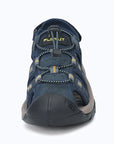 Dannto Trekport S3 - Men's Hiking Sandals blue shown from the front