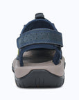 Dannto Trekport S3 - Men's Hiking Sandals blue shown from the back