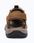 Dannto Trekport S3 - Men's Hiking Sandals taupe shown from the back