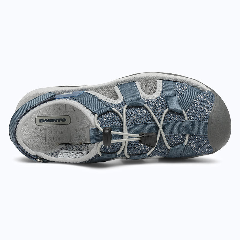 Dannto Trailport N2 - Women's Hiking Sandals blue shown from the top