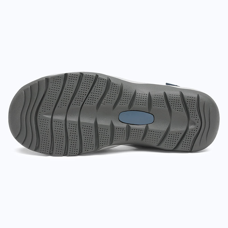 Dannto Trailport N2 - Women's Hiking Sandals blue shown from the bottom